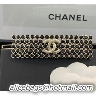Famous Brand Chanel Hair Clip CH0911018 Black/Gold 2025