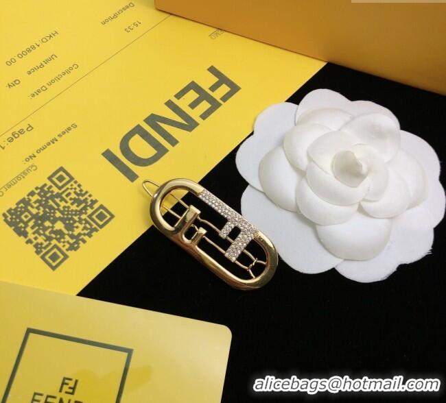 Luxury Discount Fendi Hair Clip with Strass FE0911027 2025