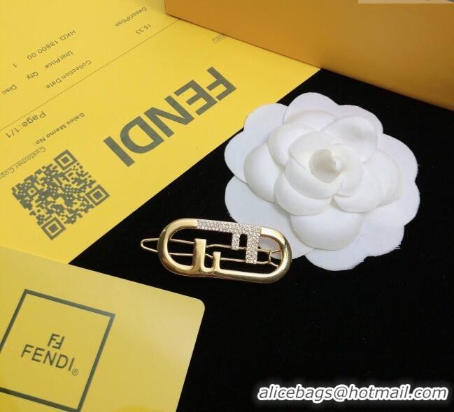 Luxury Discount Fendi Hair Clip with Strass FE0911027 2025