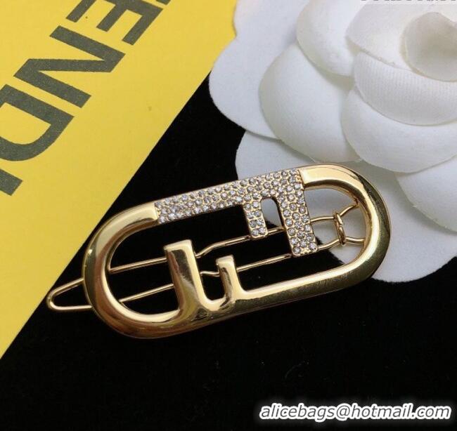 Luxury Discount Fendi Hair Clip with Strass FE0911027 2025