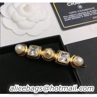 Luxury Cheap Chanel Hair Clip with Pearls CH0911029 2025