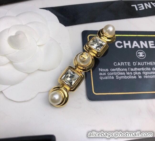 Luxury Cheap Chanel Hair Clip with Pearls CH0911029 2025