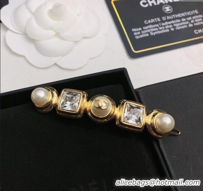 Luxury Cheap Chanel Hair Clip with Pearls CH0911029 2025