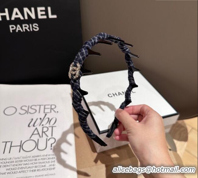 Luxury Discount Chanel Plaid Hair Clip CH0911057 2025