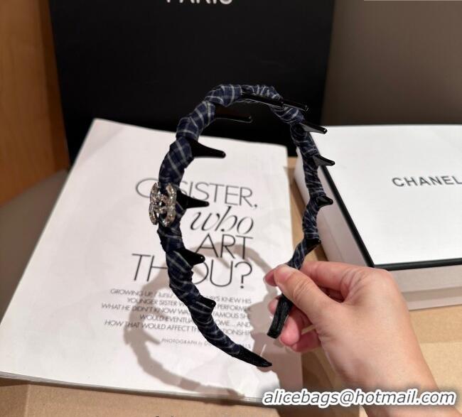 Luxury Discount Chanel Plaid Hair Clip CH0911057 2025