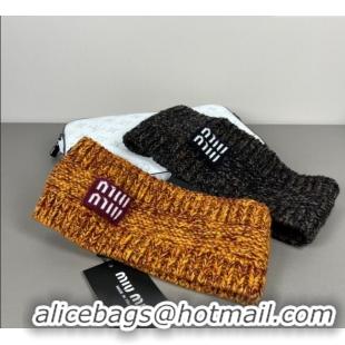 Top Grade Miu Miu Knit Headband MIU0911013 2025