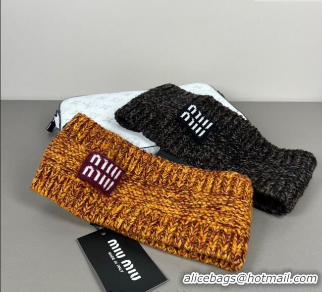 Top Grade Miu Miu Knit Headband MIU0911013 2025