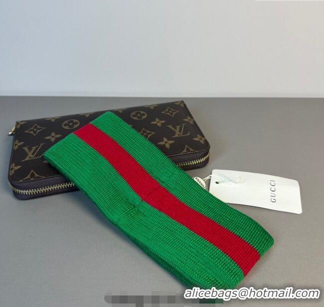 Famous Brand Gucci Knit Headband GG0911012 Green 2025