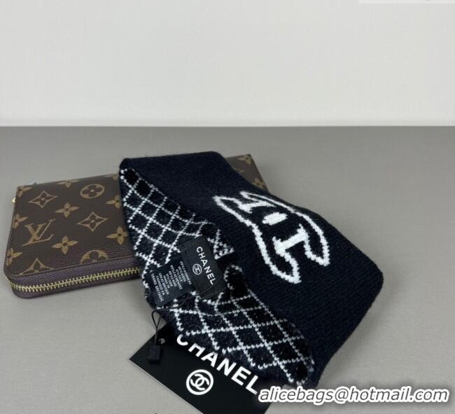 Classic Specials Chanel Knit Headband CH0911043 Black 2025