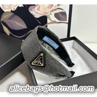 Best Price Prada Strass Wide Headband PR0911043 2025