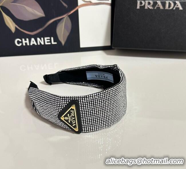 Luxury Design Prada Strass Wide Headband PR0911043 2025