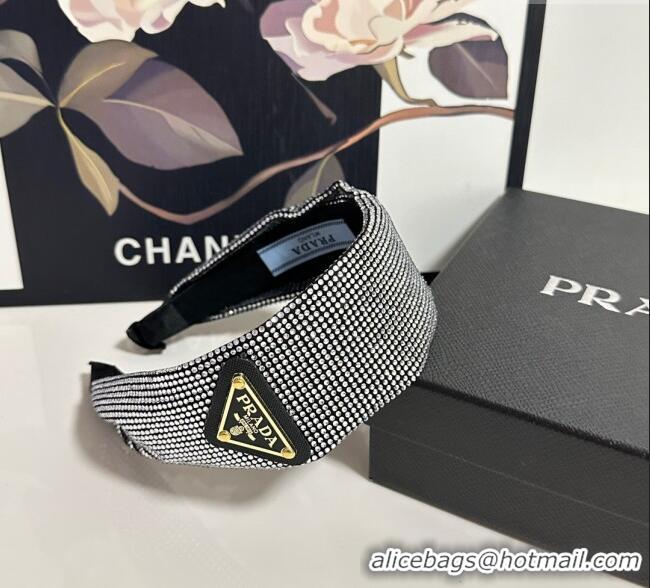 Luxury Design Prada Strass Wide Headband PR0911043 2025