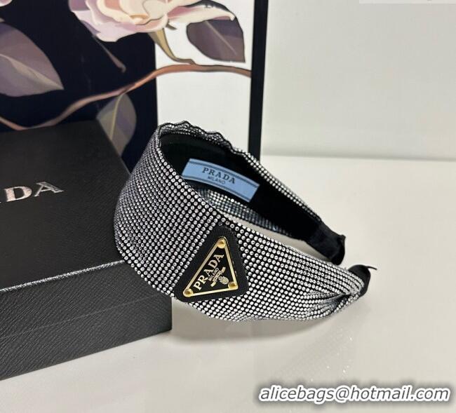 Luxury Design Prada Strass Wide Headband PR0911043 2025