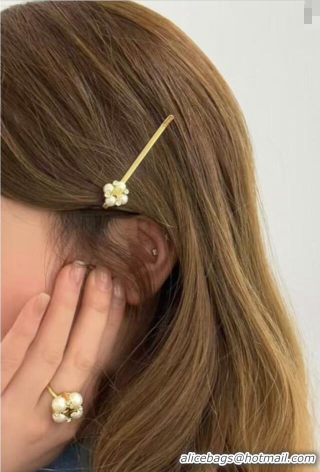 Buy Fashionable Celine Pearl Hair Clip 0916 2025