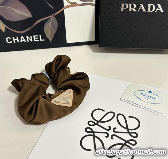 Popular Style Prada Hair Clip 0915 Brown 2025