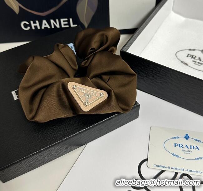 Popular Style Prada Hair Clip 0915 Brown 2025