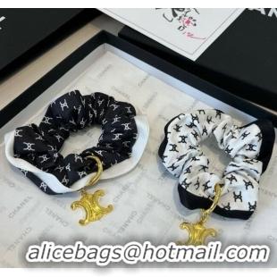 Original Cheap Celine Hairring CL111201 White/Black 2025