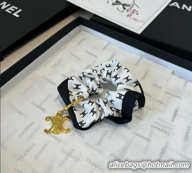 Original Cheap Celine Hairring CL111201 White/Black 2025