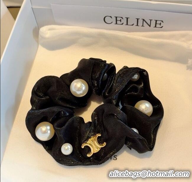 Grade Quality Celine Pearls Hairring CL111239 Black 2025