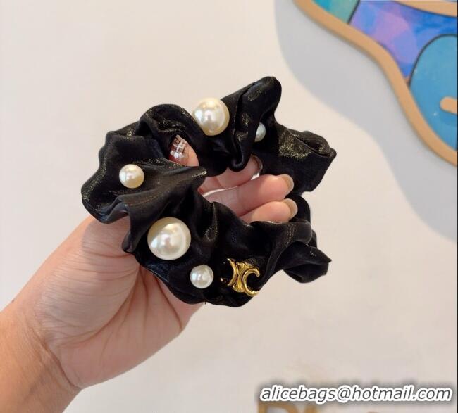 Grade Quality Celine Pearls Hairring CL111239 Black 2025