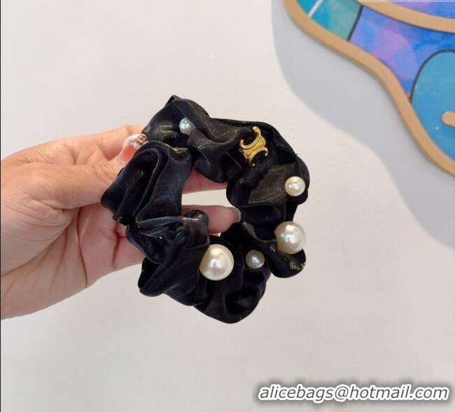 Grade Quality Celine Pearls Hairring CL111239 Black 2025