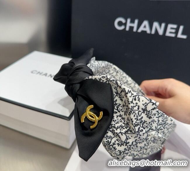 Famous Brand Discount Chanel Bow Headband CH111250 White 2025