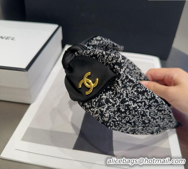 Buy Classic Chanel Bow Headband CH111250 Black 2025