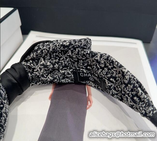 Buy Classic Chanel Bow Headband CH111250 Black 2025
