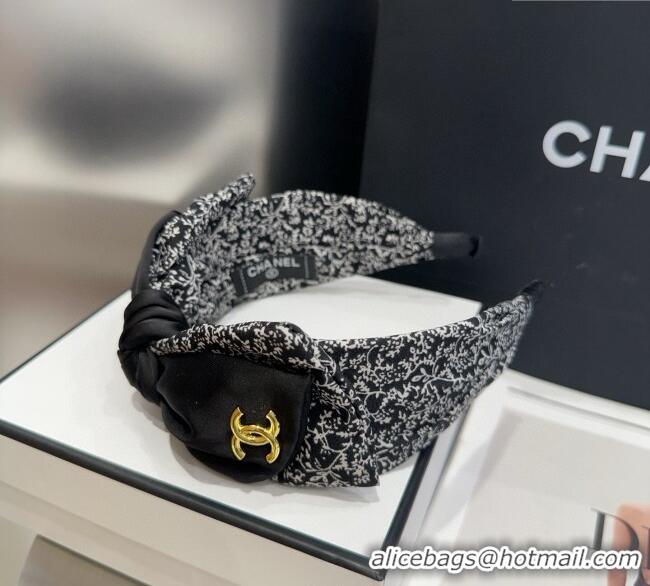 Buy Classic Chanel Bow Headband CH111250 Black 2025