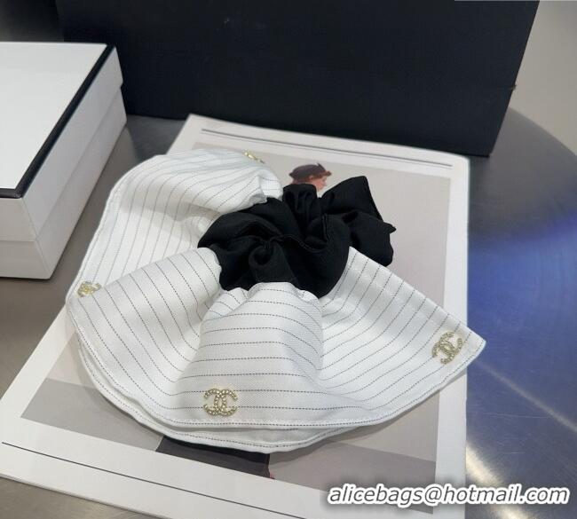 Wholesale Grade Chanel Hairring CH111259 White/Black 2025