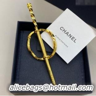 Top Quality Chanel Hairclip 1112 Gold 2025