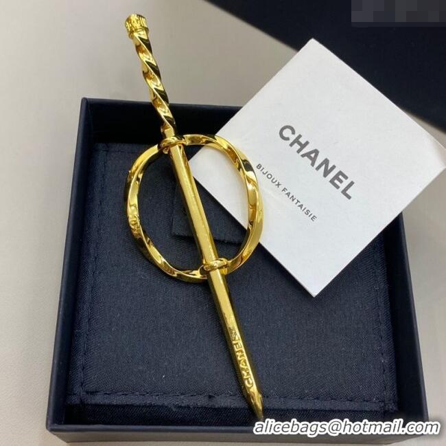 Top Quality Chanel Hairclip 1112 Gold 2025