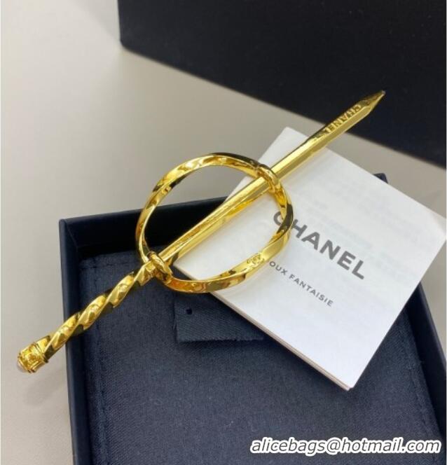 Top Quality Chanel Hairclip 1112 Gold 2025