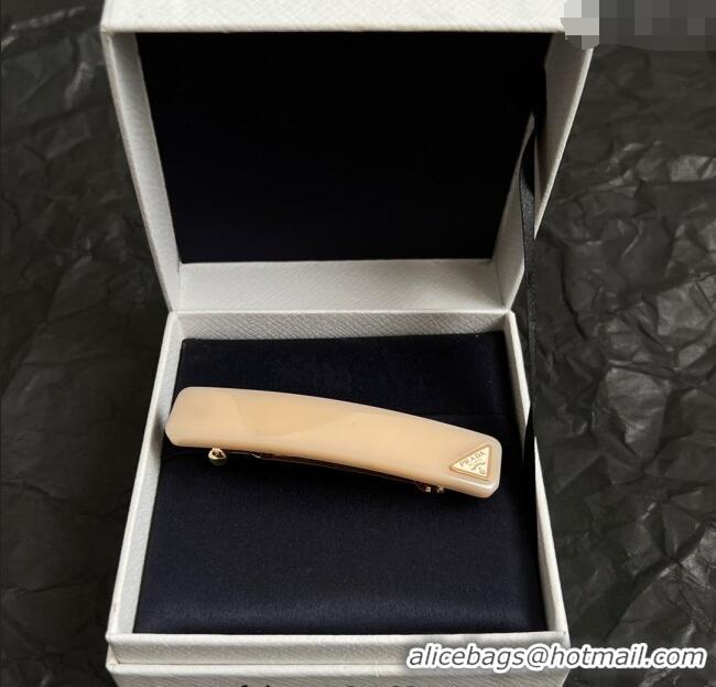 Super Quality Prada Hairclip 1112 Nude 2025