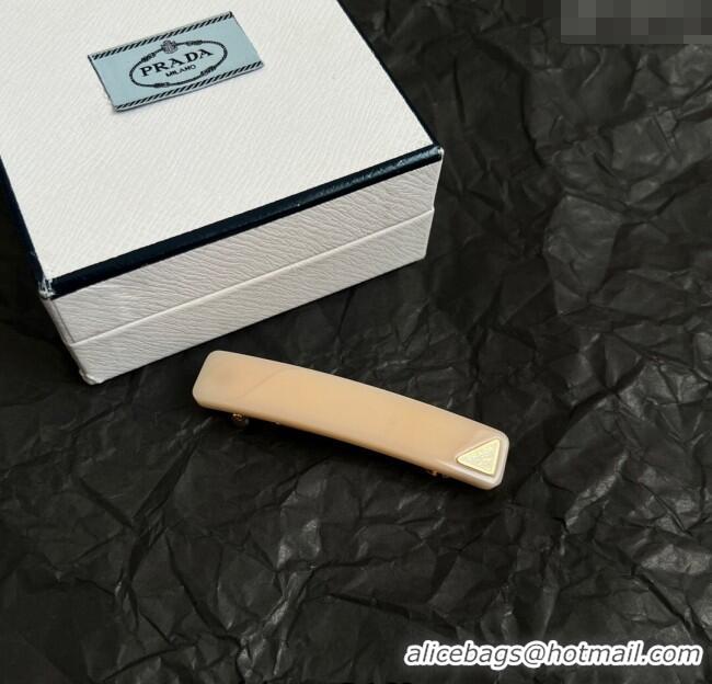 Super Quality Prada Hairclip 1112 Nude 2025
