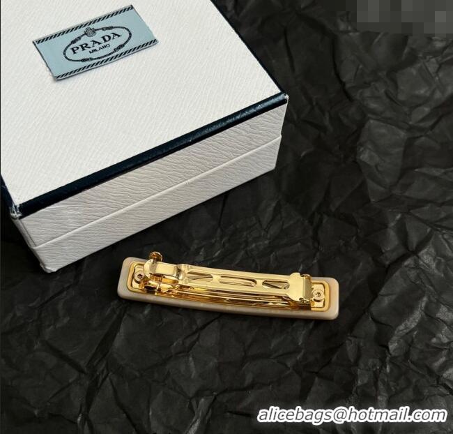 Super Quality Prada Hairclip 1112 Nude 2025