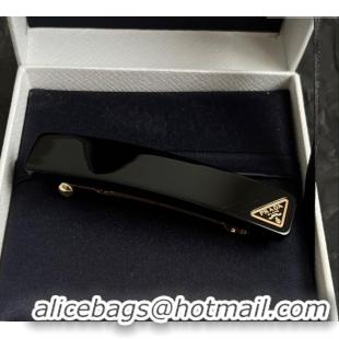 Grade Quality Prada Hairclip 1112 Black 2025
