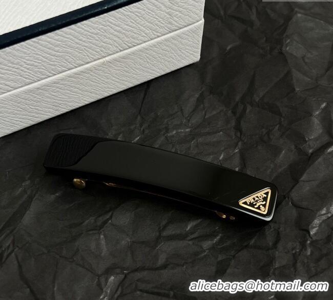 Grade Quality Prada Hairclip 1112 Black 2025