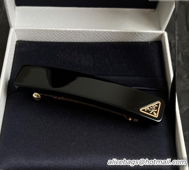 Grade Quality Prada Hairclip 1112 Black 2025