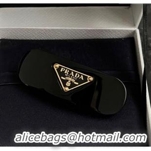Classic Promotional Prada Hairclip 1111 Black 2025