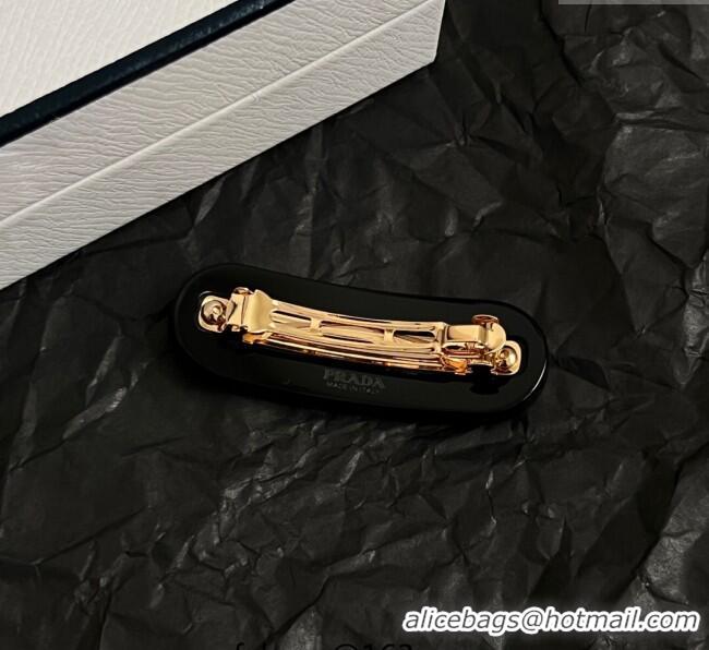 Classic Promotional Prada Hairclip 1111 Black 2025