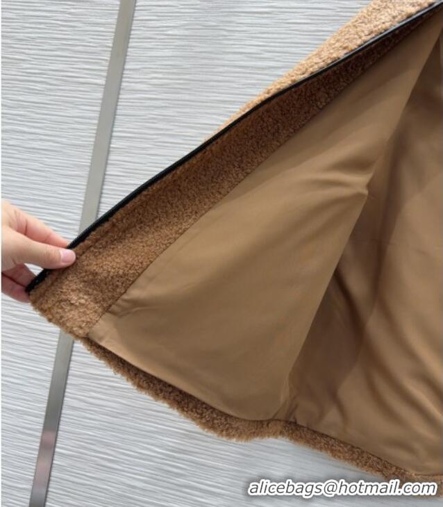 Buy Inexpensive Miu Miu Zipped Vest M121801 Brown 2025