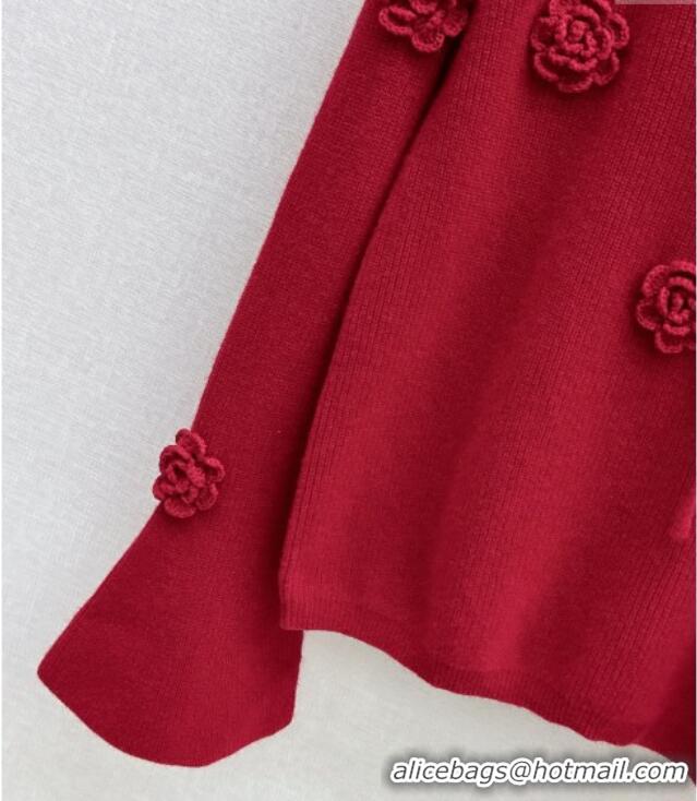 Inexpensive Miu Miu Wool Sweater M121821 Red 2025