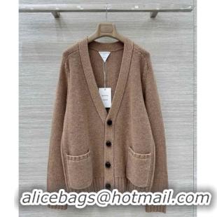 Well Crafted Bottega Veneta Wool Cardigan B121810 Brown 2025