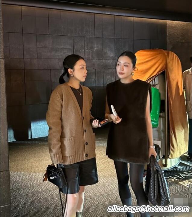 Well Crafted Bottega Veneta Wool Cardigan B121810 Brown 2025