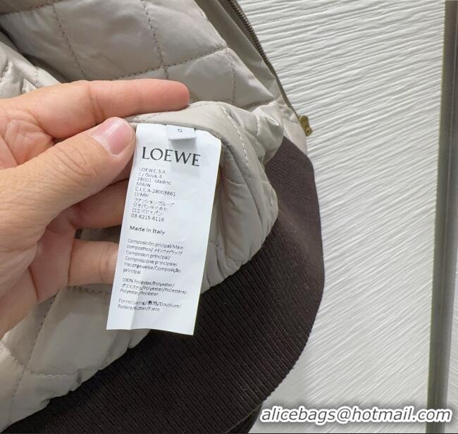 Trendy Design Loewe Padded Jacket L121811 Grey 2025