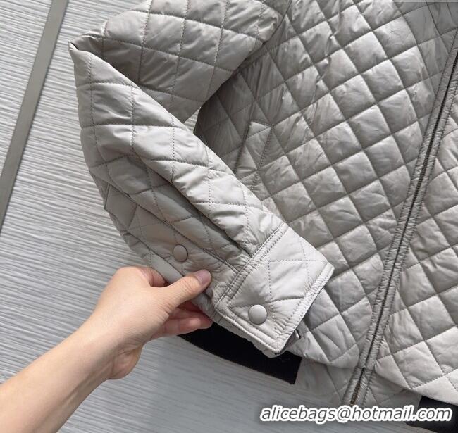 Trendy Design Loewe Padded Jacket L121811 Grey 2025