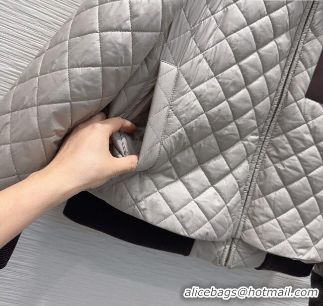 Trendy Design Loewe Padded Jacket L121811 Grey 2025