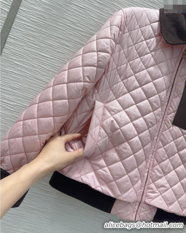 Affordable Price Loewe Padded Jacket L121813 Pink 2025