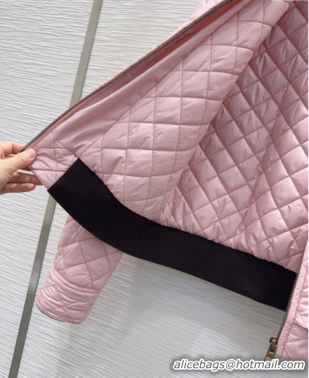 Affordable Price Loewe Padded Jacket L121813 Pink 2025
